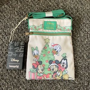 Loungefly Disney The Sensational Six Baby Holiday Passport Crossbody Bag